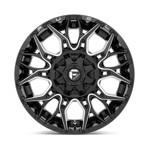 Fuel Offroad D769 TWITCH Glossy Black Milled 20x9 +1 5x114.3|5x127mm 78.1mm - Wheelwiz