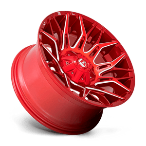 Fuel Offroad D771 TWITCH Candy Red Milled 20x10 -18 5x114.3|5x127mm 78.1mm - Wheelwiz