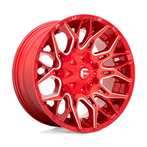 Fuel Offroad D771 TWITCH Candy Red Milled 20x9 +01 5x114.3|5x127mm 78.1mm