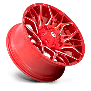 Fuel Offroad D771 TWITCH Candy Red Milled 20x10 -18 6x135|6x139.7mm 106.1mm - Wheelwiz