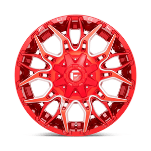 Fuel Offroad D771 TWITCH Candy Red Milled 20x9 +01 5x114.3|5x127mm 78.1mm