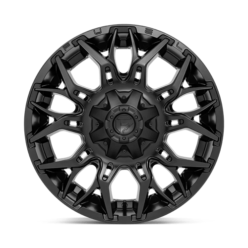 Fuel Offroad D772 TWITCH Blackout 20x9 +1 6x135|6x139.7mm 106.1mm - Wheelwiz