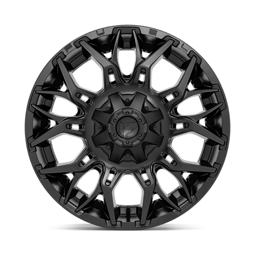 Fuel Offroad D772 TWITCH Blackout 20x10 -18 8x180mm 124.2mm - Wheelwiz