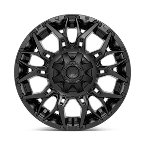 Fuel Offroad D772 TWITCH Blackout 20x9 +1 8x180mm 124.2mm - Wheelwiz