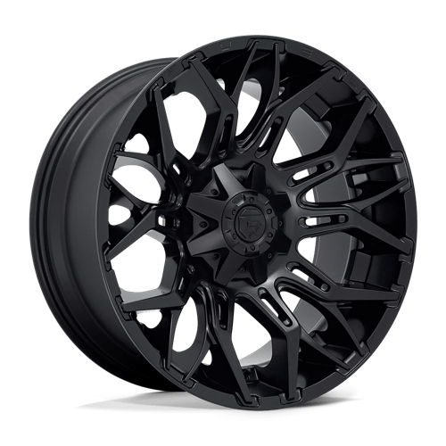 Fuel Offroad D772 TWITCH Blackout 22x10 -18 8x165.1mm 125.1mm - Wheelwiz