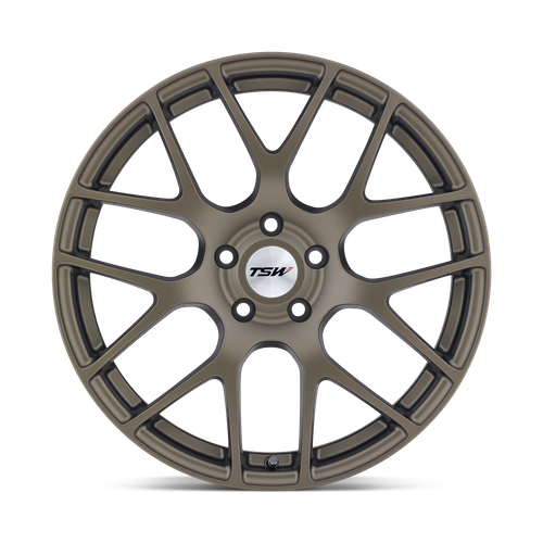 TSW NURBURGRING Matte Bronze 19x8 +45 5x112mm 72.1mm - Wheelwiz