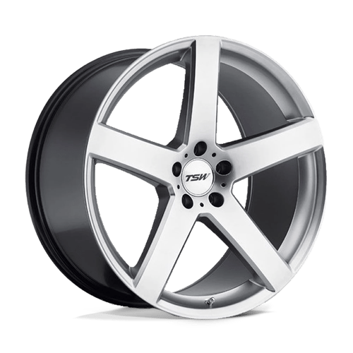 TSW RIVAGE Hyper Silver 20x8.5 +20 5x114.3mm 76.1mm - Wheelwiz