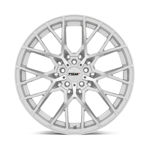 TSW SEBRING Silver W/  Mirror Cut Face 17x8 +32 5x112mm 72.1mm