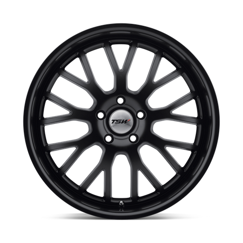 TSW TREMBLANT Matte Black 20x10 +25 5x120mm 76.1mm - Wheelwiz