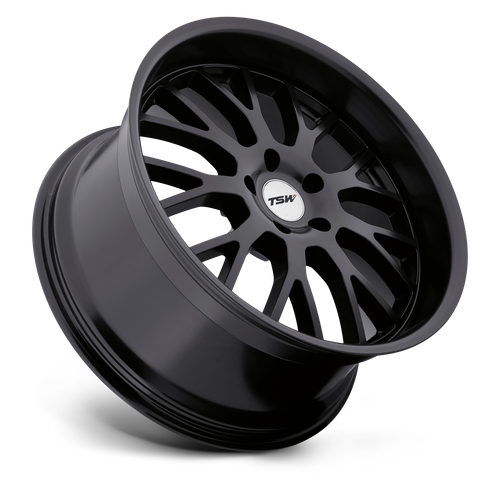 TSW TREMBLANT Matte Black 20x10 +25 5x120mm 76.1mm - Wheelwiz