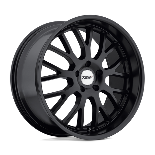 TSW TREMBLANT Matte Black 20x10 +25 5x120mm 76.1mm - Wheelwiz