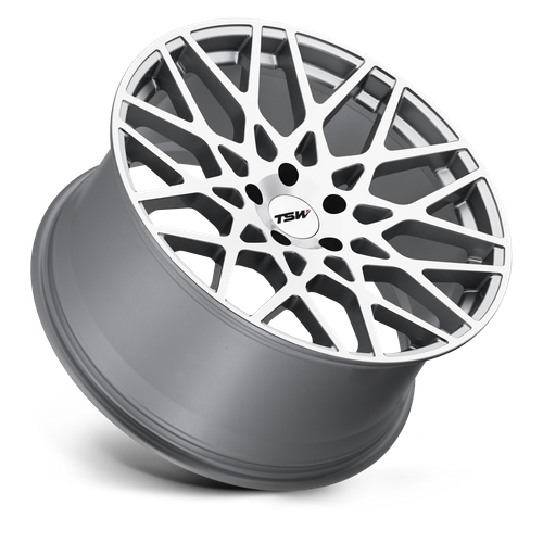 TSW VALE Silver W/ Mirror Cut Face 18x9.5 +40 5x114.3mm 76.1mm - Wheelwiz
