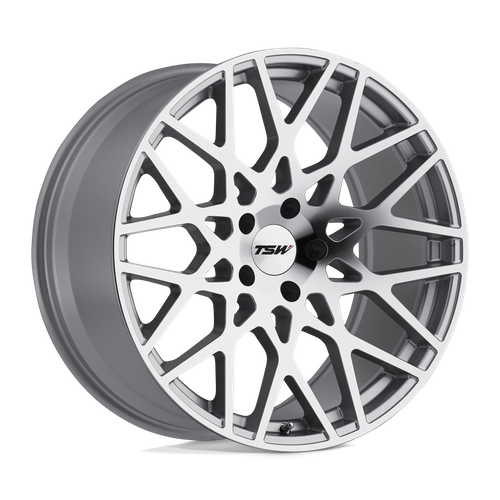 TSW VALE Silver W/ Mirror Cut Face 18x9.5 +40 5x114.3mm 76.1mm - Wheelwiz