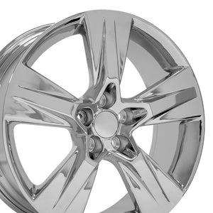 OE Wheels Replica TY14 Chrome 19x7.5 +35 5x114.3mm 60.1mm