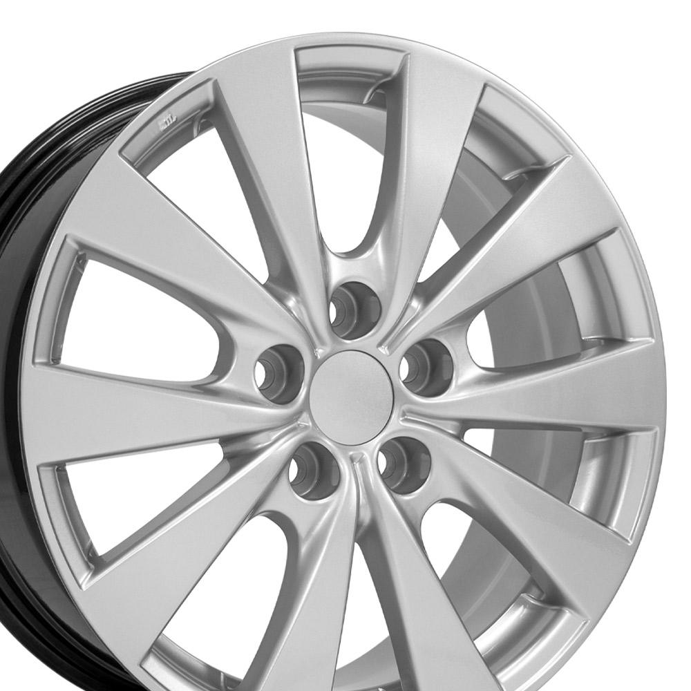 OE Wheels Replica TY15 Hyper Silver 17x7.0 +45 5x114.3mm 60.1mm - Wheelwiz