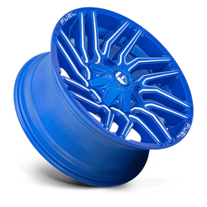 Fuel Offroad D774 TYPHOON Anodized Blue Milled 20x9 +1 8x180mm 124.2mm - Wheelwiz