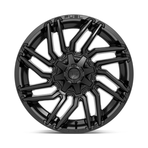 Fuel Offroad D775 TYPHOON Matte Black 22x10 -18 8x165.1mm 125.1mm - Wheelwiz