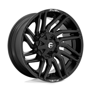 Fuel Offroad D776 TYPHOON Gloss Black 22x10 -18 8x180mm 124.2mm - Wheelwiz