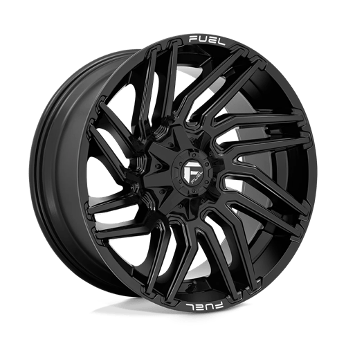 Fuel Offroad D776 TYPHOON Gloss Black 22x10 -18 8x180mm 124.2mm - Wheelwiz