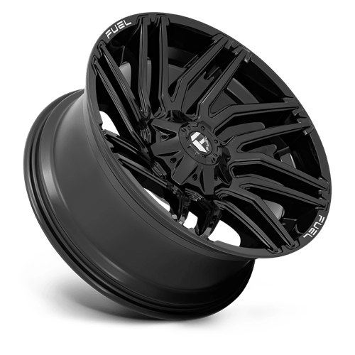 Fuel Offroad D776 TYPHOON Gloss Black 22x10 -18 8x180mm 124.2mm - Wheelwiz