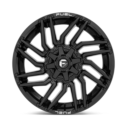 Fuel Offroad D776 TYPHOON Gloss Black 22x10 -18 8x170mm 125.1mm - Wheelwiz