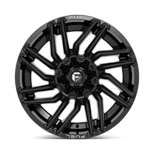 Fuel Offroad D776 TYPHOON Gloss Black 22x12 -44 5x114.3|5x127mm 78.1mm - Wheelwiz