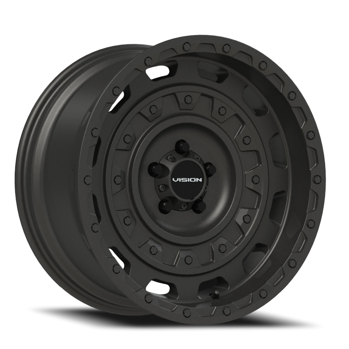 Vision Wheel 403 Satin Black 20x12 -44 5x127mm 78.1mm - Wheelwiz