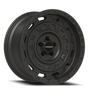 Vision Wheel 403 Satin Black 17x10 -32 5x139.7mm 108mm - Wheelwiz