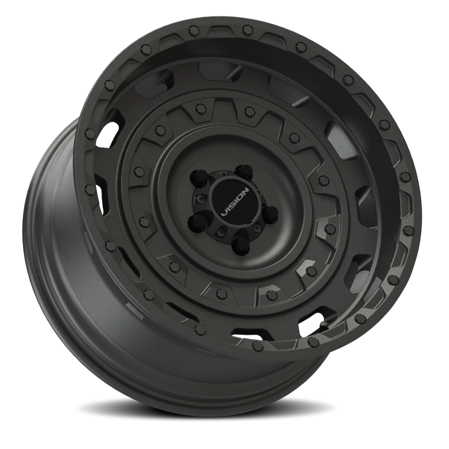 Vision Wheel 403 Satin Black 20x9.5 +12 5x150mm 110.2mm - Wheelwiz