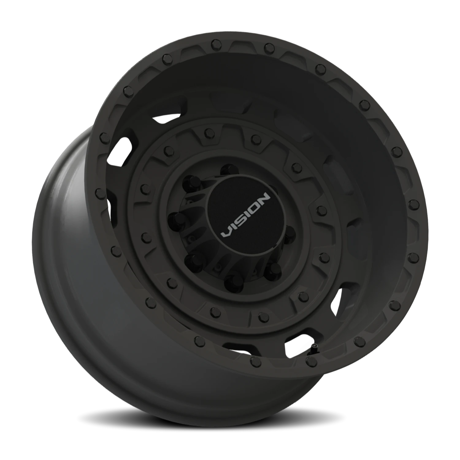 Vision Wheel 403 Satin Black 18x9.5 -18 8x165.1mm 125.2mm - Wheelwiz