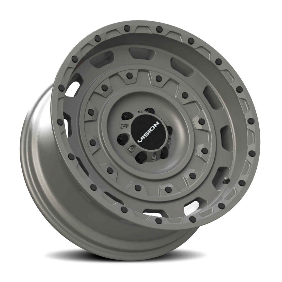 Vision Wheel 403 Thrashed Gun Metal 20x12 -44 6x135mm 87.1mm - Wheelwiz