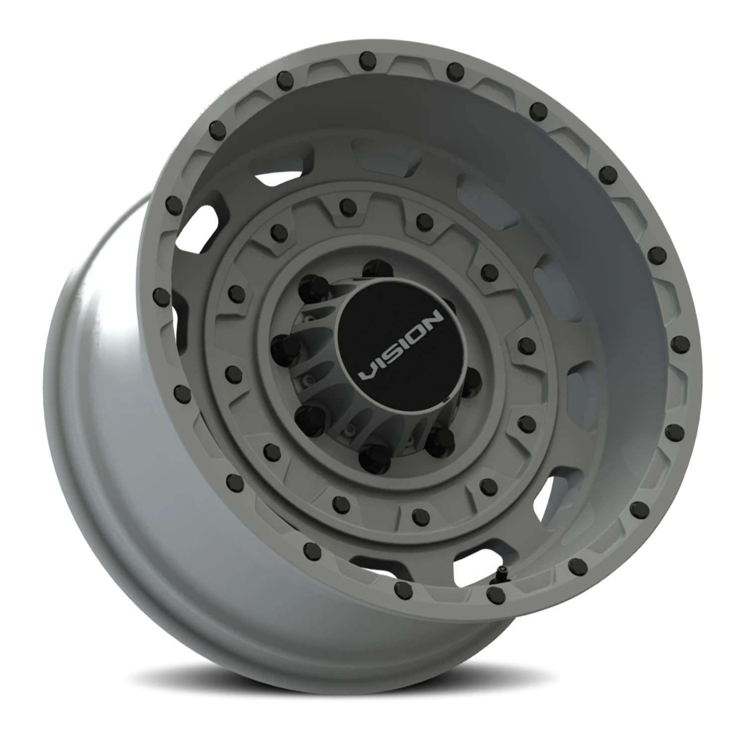 Vision Wheel 403 Thrashed Gun Metal 20x9.5 -18 8x170mm 125.2mm - Wheelwiz