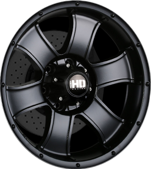 Fast HD Terrano Satin Black 16x8 +18 6x114.3mm 66.1mm