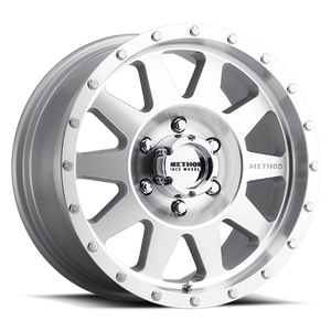 Method Race Wheels The Standard MR301 Machined W/ Clear Coat 20x9 +18 6x139.7mm 108mm