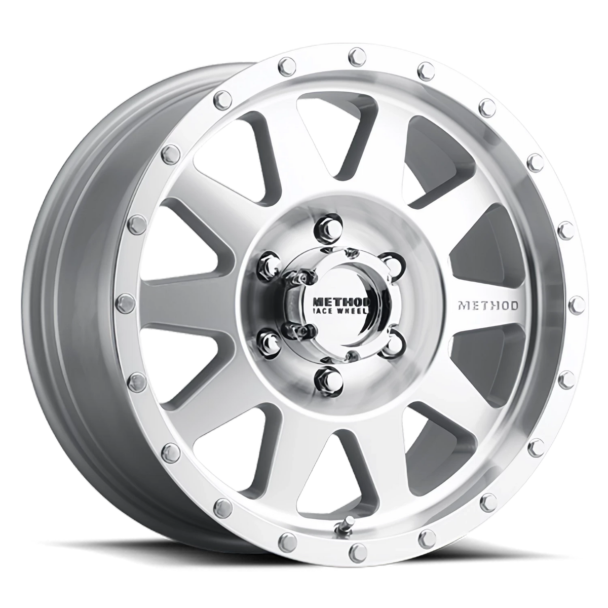 Method Race Wheels The Standard MR301 Machined W/ Clear Coat 17x8.5 +25 6x139.7mm 108mm