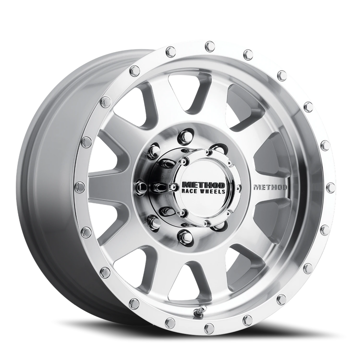 Method Race Wheels The Standard MR301 Machined W/ Clear Coat 18x9 +18 8x170mm 130.81mm - Wheelwiz