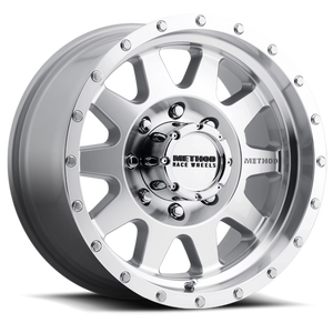 Method Race Wheels The Standard MR301 Machined W/ Clear Coat 18x9 +18 8x180mm 130.81mm