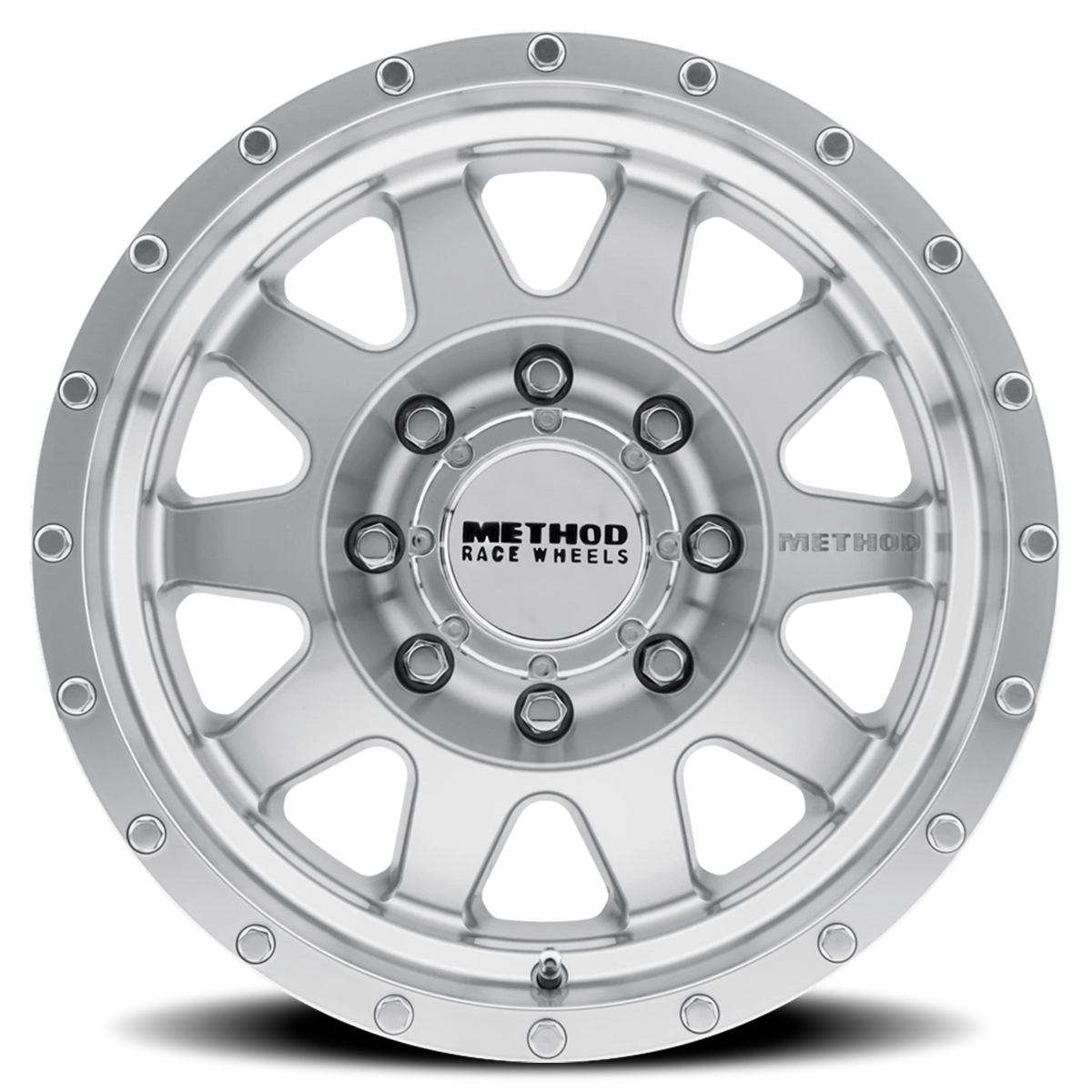 Method Race Wheels The Standard MR301 Machined W/ Clear Coat 18x9 +18 8x170mm 130.81mm - Wheelwiz