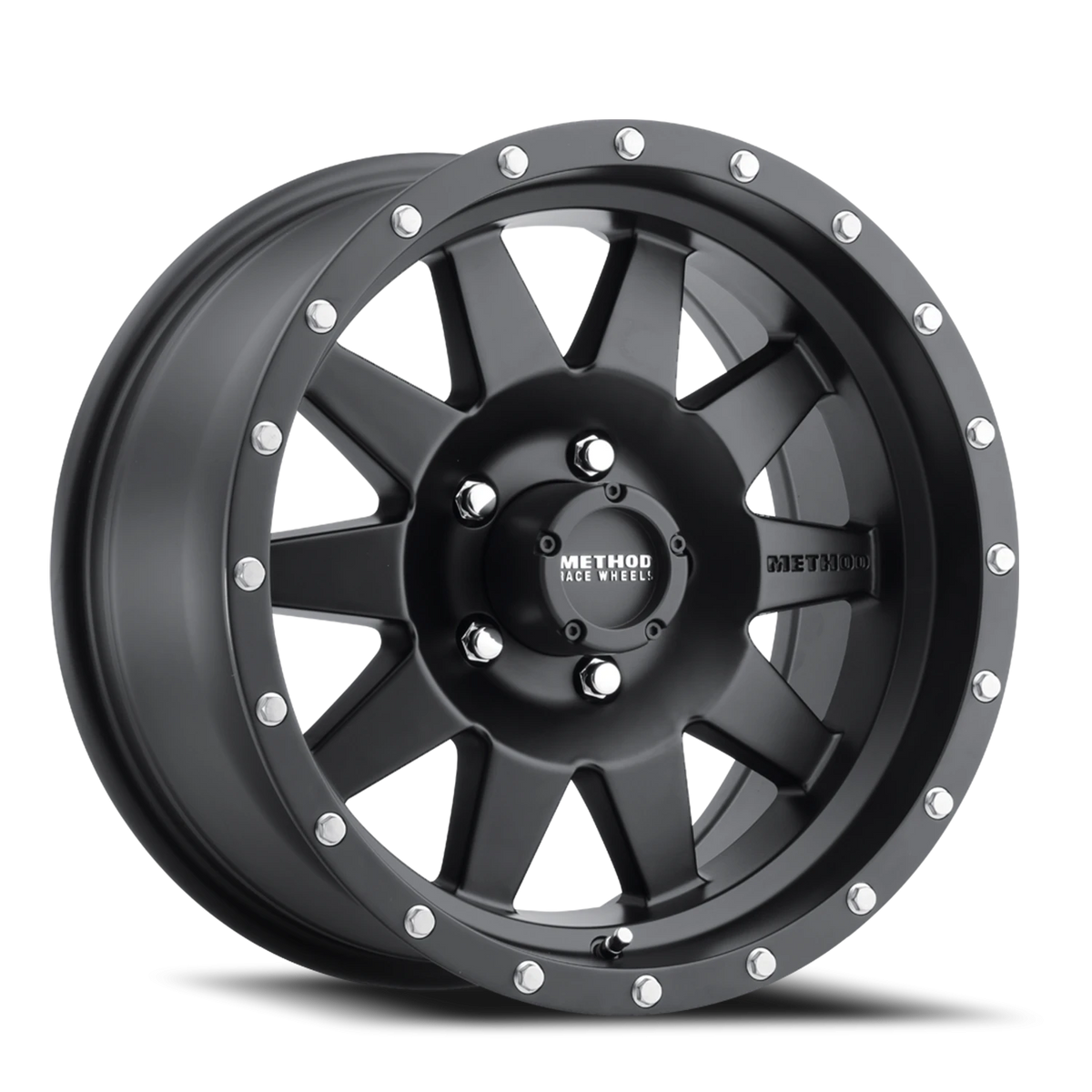 Method Race Wheels The Standard MR301 Matte Black 17x9 -12 5x114.3mm 83mm - Wheelwiz