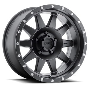 Method Race Wheels The Standard MR301 Matte Black 17x9 -12 5x114.3mm 83mm
