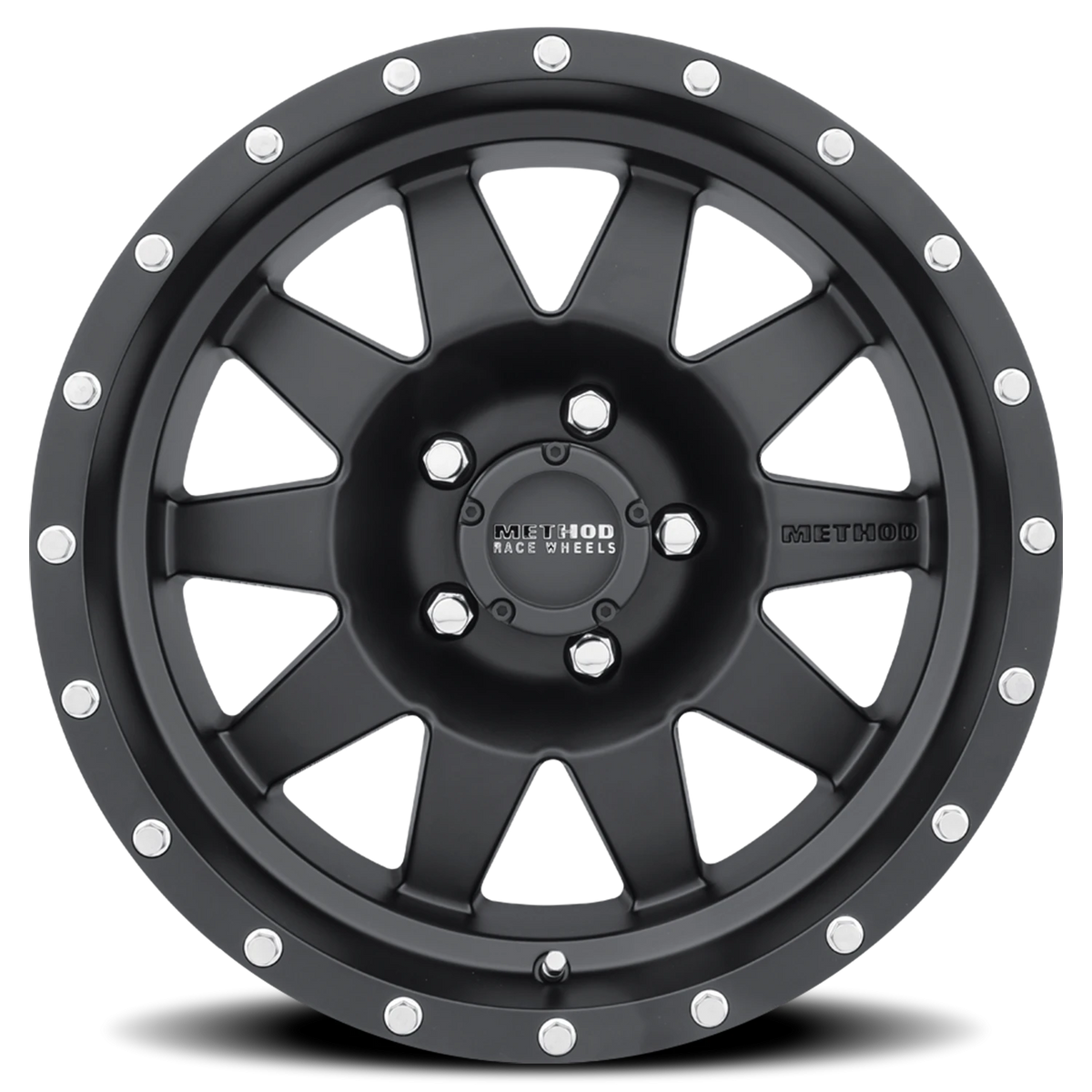 Method Race Wheels The Standard MR301 Matte Black 17x8.5 0 5x139.7mm 108mm - Wheelwiz