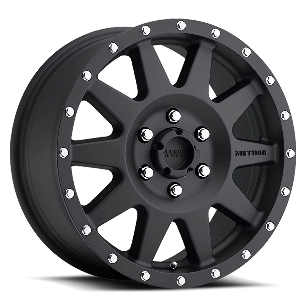 Method Race Wheels The Standard MR301 Matte Black 18x9 +18 6x139.7mm 108mm