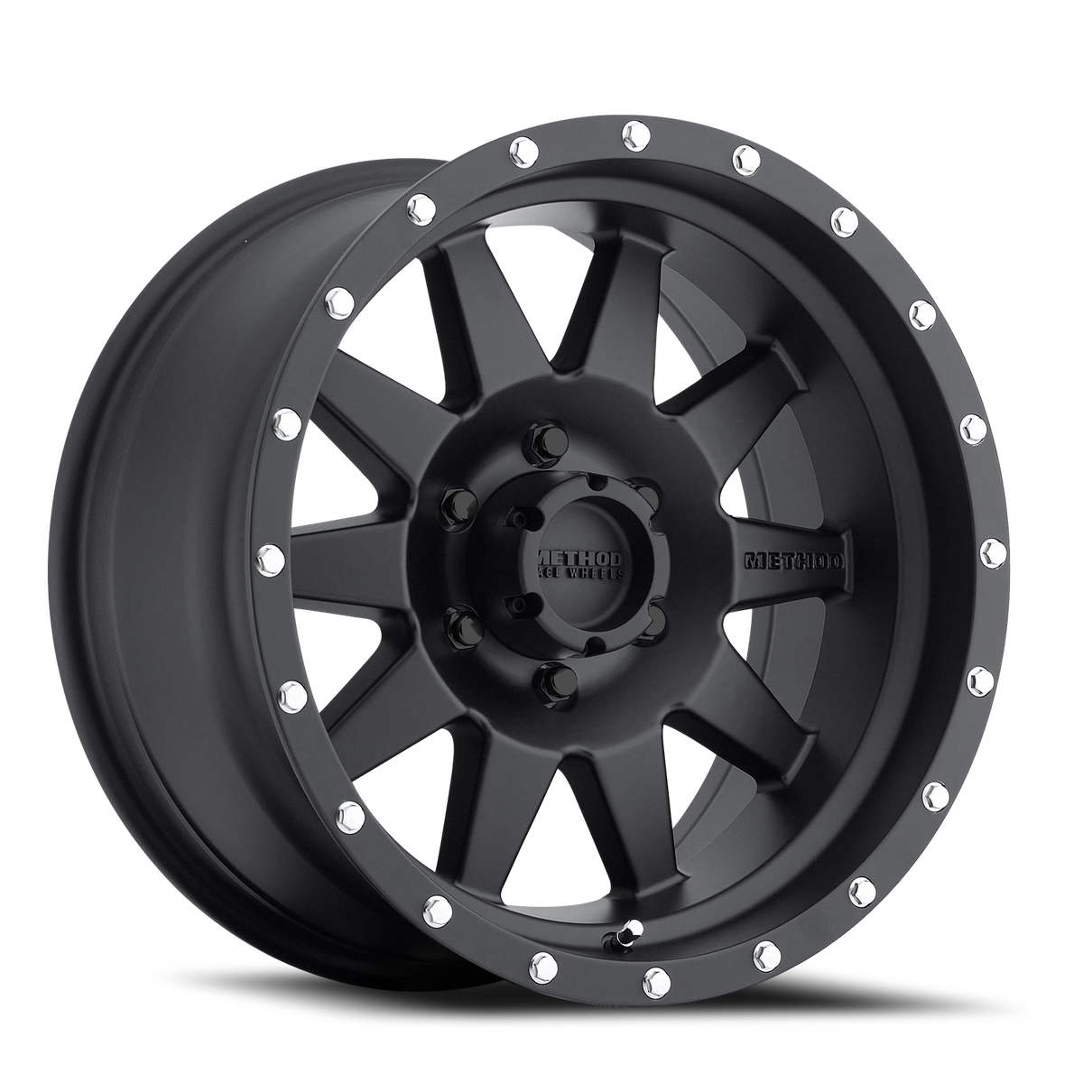 Method Race Wheels The Standard MR301 Matte Black 16x7 0 6x139.7mm 108mm - Wheelwiz