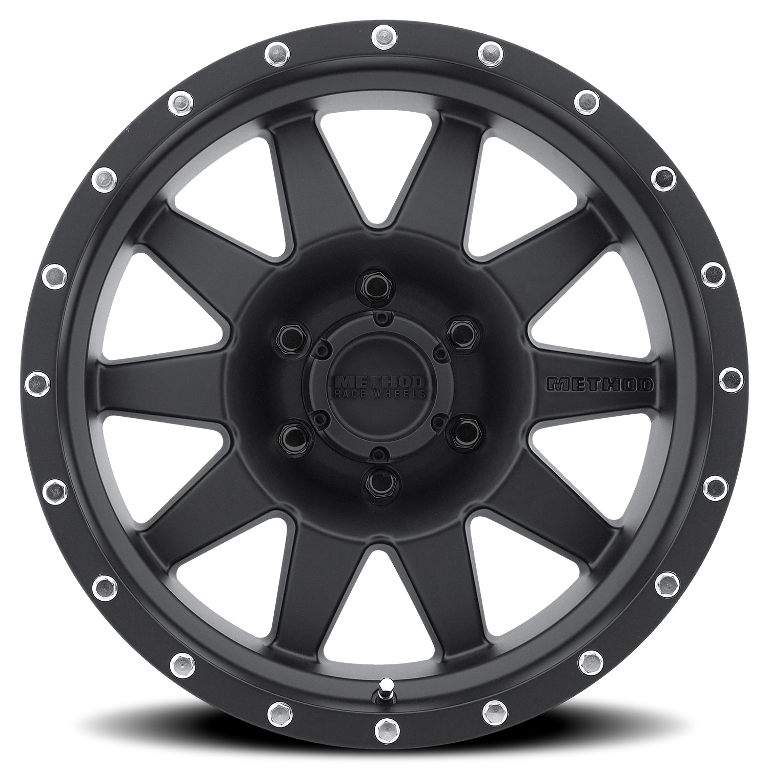 Method Race Wheels The Standard MR301 Matte Black 16x7 0 6x139.7mm 108mm - Wheelwiz