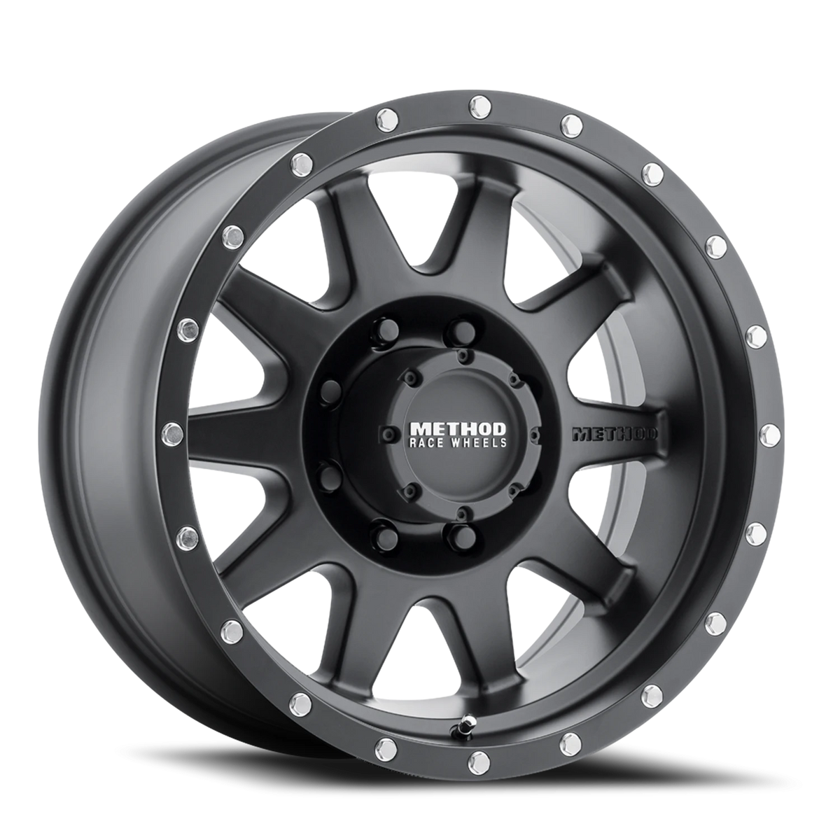 Method Race Wheels The Standard MR301 Matte Black 20x9 +18 8x170mm 130.81mm - Wheelwiz