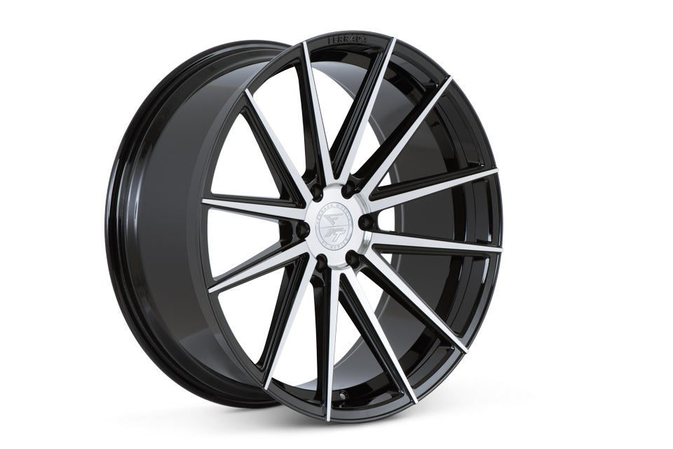 Ferrada Wheels FT1 Machine Black 22x9.5 +30 6x135mm 87.1mm