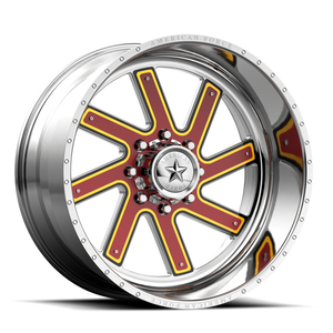 American Force 246 Thor FP Polished 22x10 -25 5x139.7mm 87mm - Wheelwiz