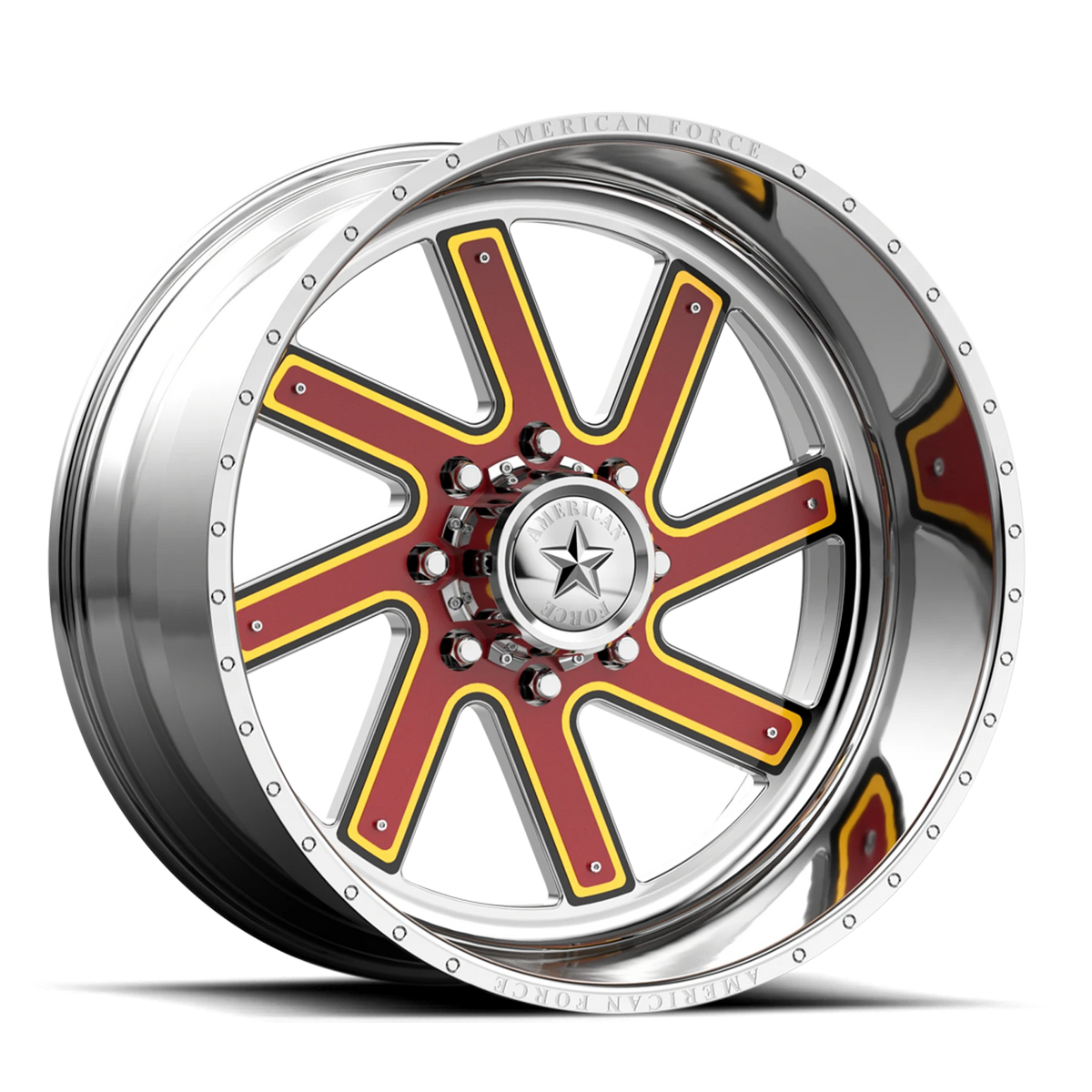 American Force 246 Thor FP Polished 20x14 -73 6x139.7mm 78.1mm - Wheelwiz