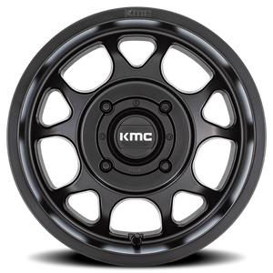 KMC KS137 TORO S UTV Satin Black 15x7 +10 4x156mm 115.1mm