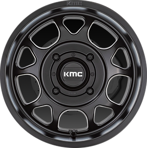 KMC KS137 TORO S UTV Satin Black 15x7 +10 4x156mm 115.1mm